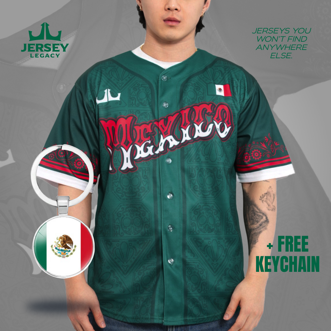 Mexico Custom Baseball Jersey