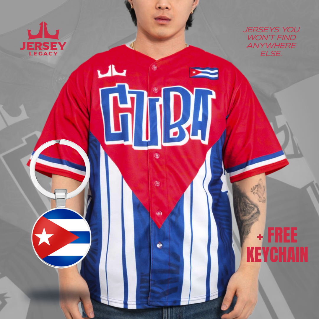 Cuba Custom Baseball Jersey