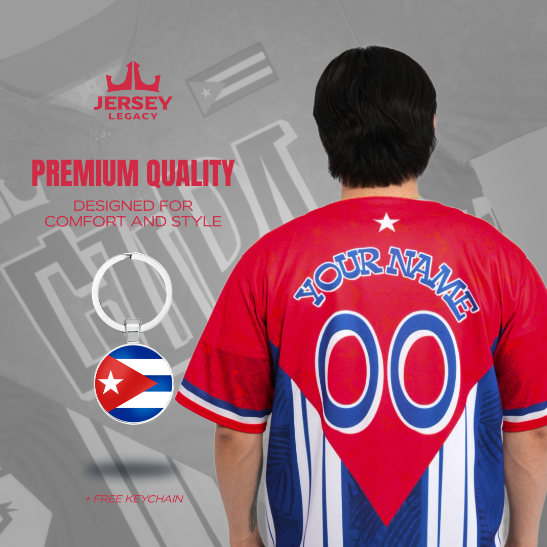 Cuba Custom Baseball Jersey