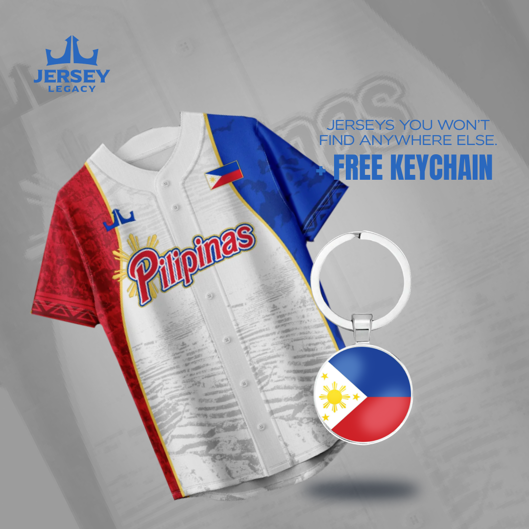 Philippines Custom Baseball Jersey