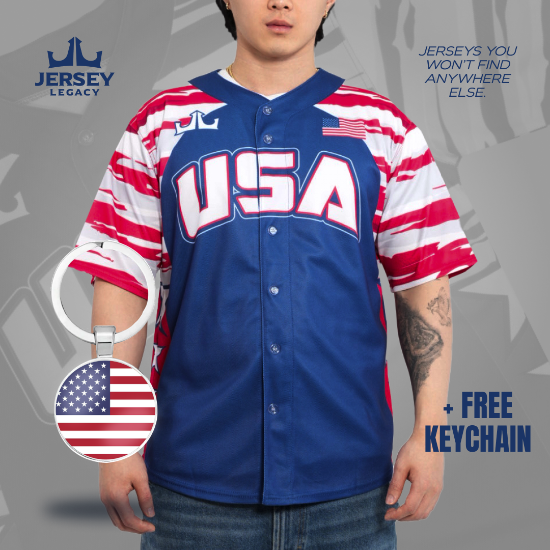 USA Custom Baseball Jersey
