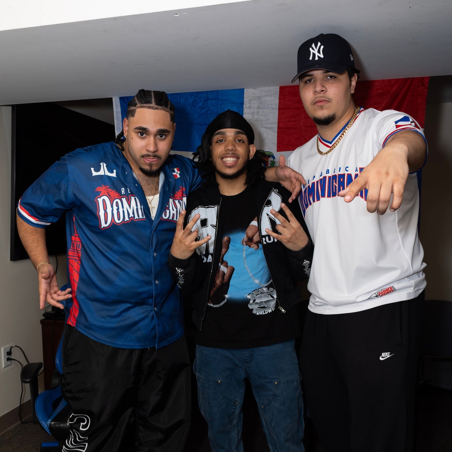 Dominican Republic Custom Baseball Jersey