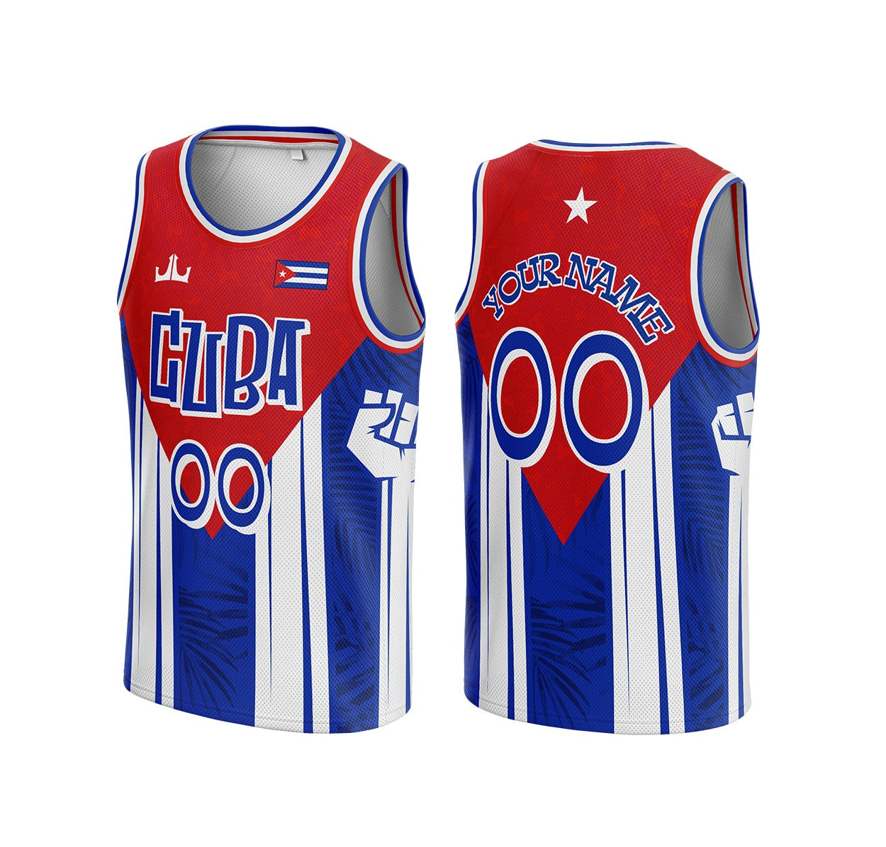 Cuba Custom Basketball Jersey