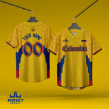 Colombia Custom Baseball Jersey