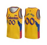 Colombia Custom Basketball Jersey