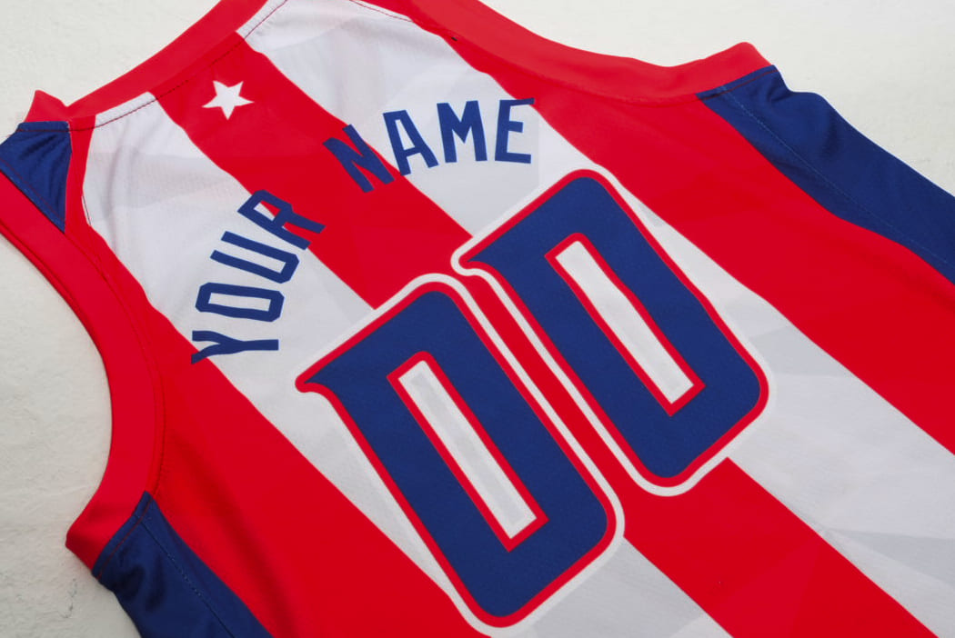 Puerto Rico Custom Basketball Jersey