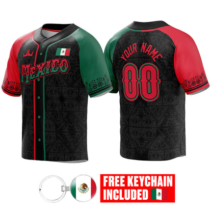 Mexico Custom Baseball Jersey
