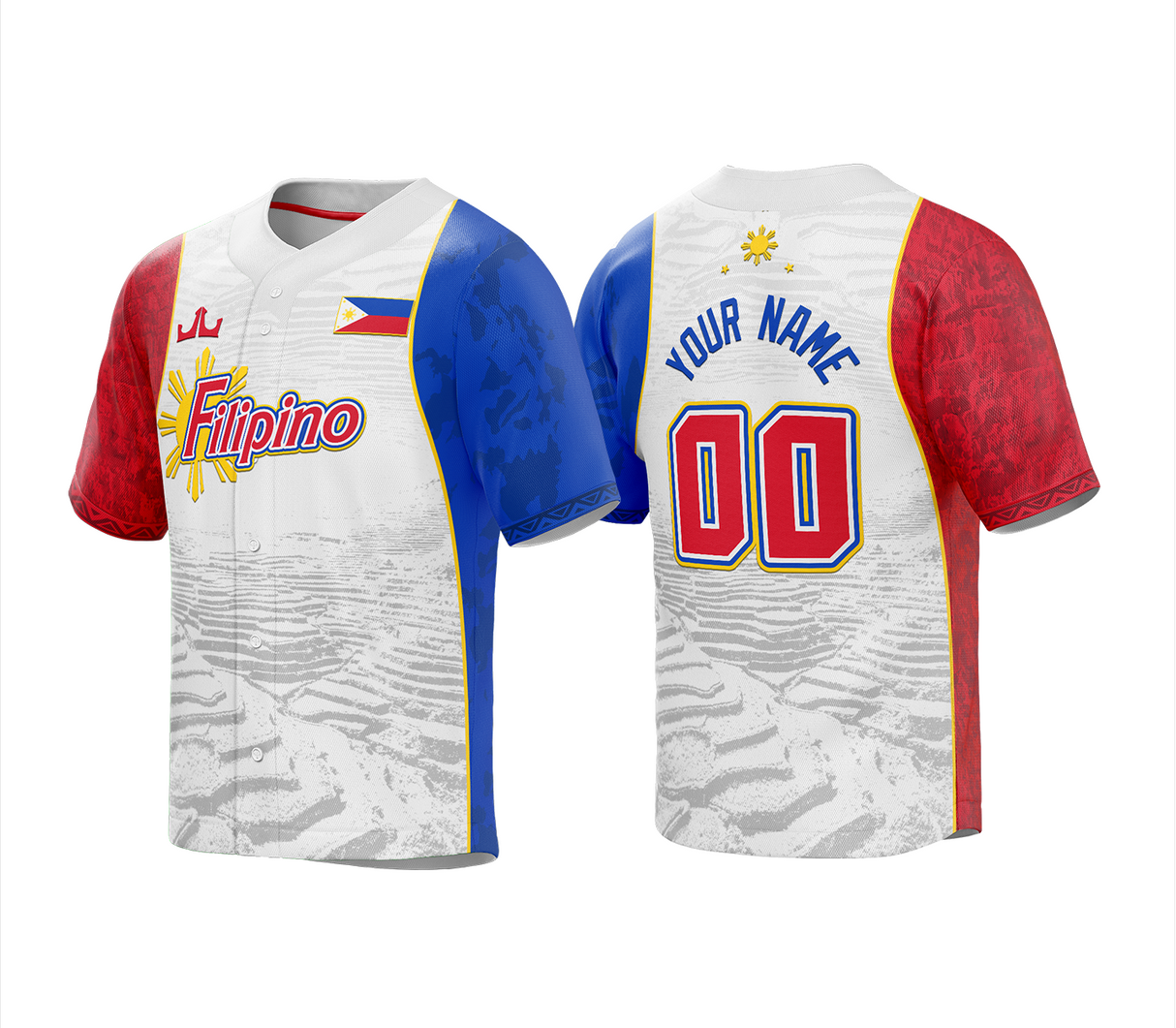 Philippines Custom Baseball Jersey