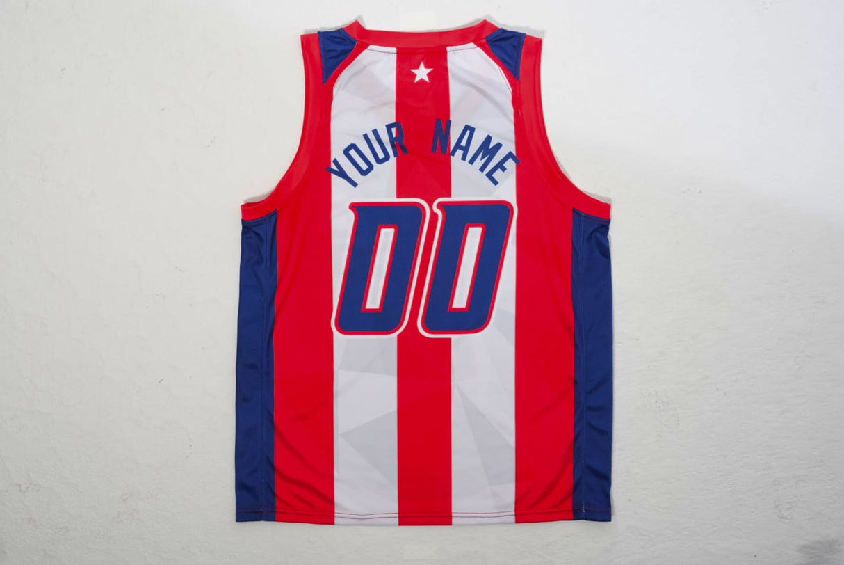 Puerto Rico Custom Basketball Jersey