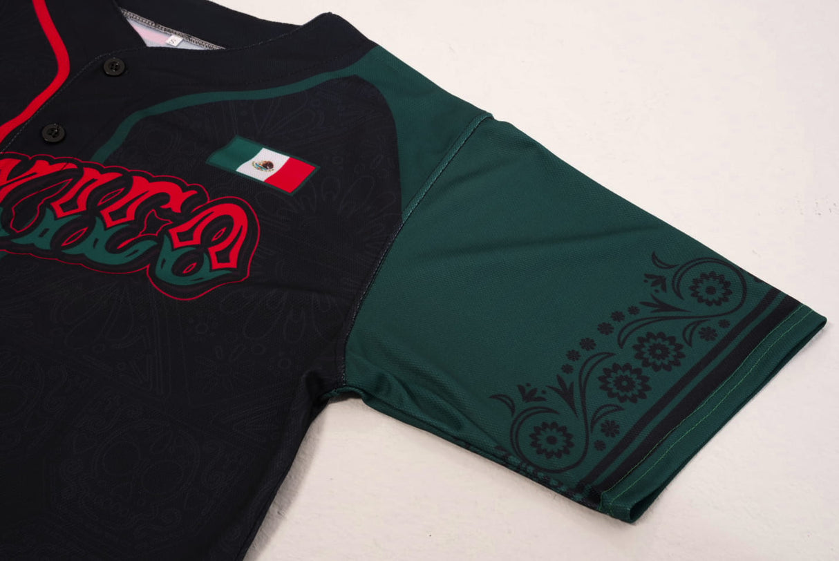 Mexico Custom Baseball Jersey