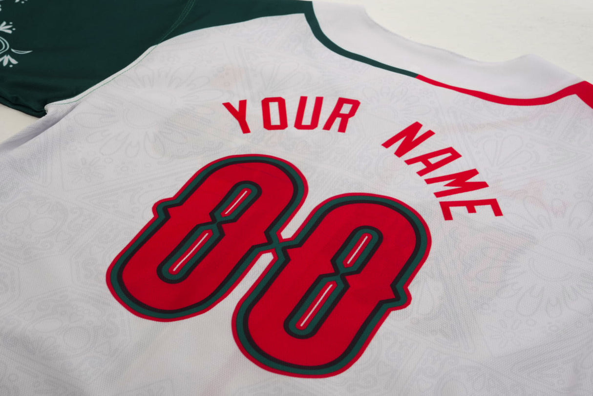 Mexico Custom Baseball Jersey