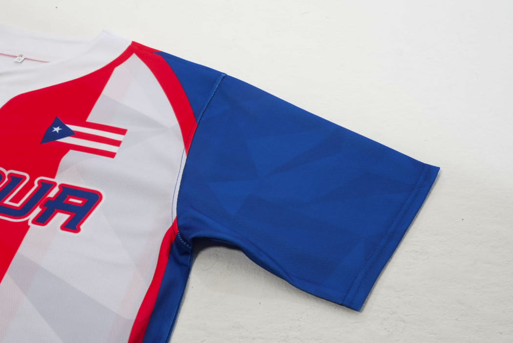 Puerto Rico Custom Baseball Jersey