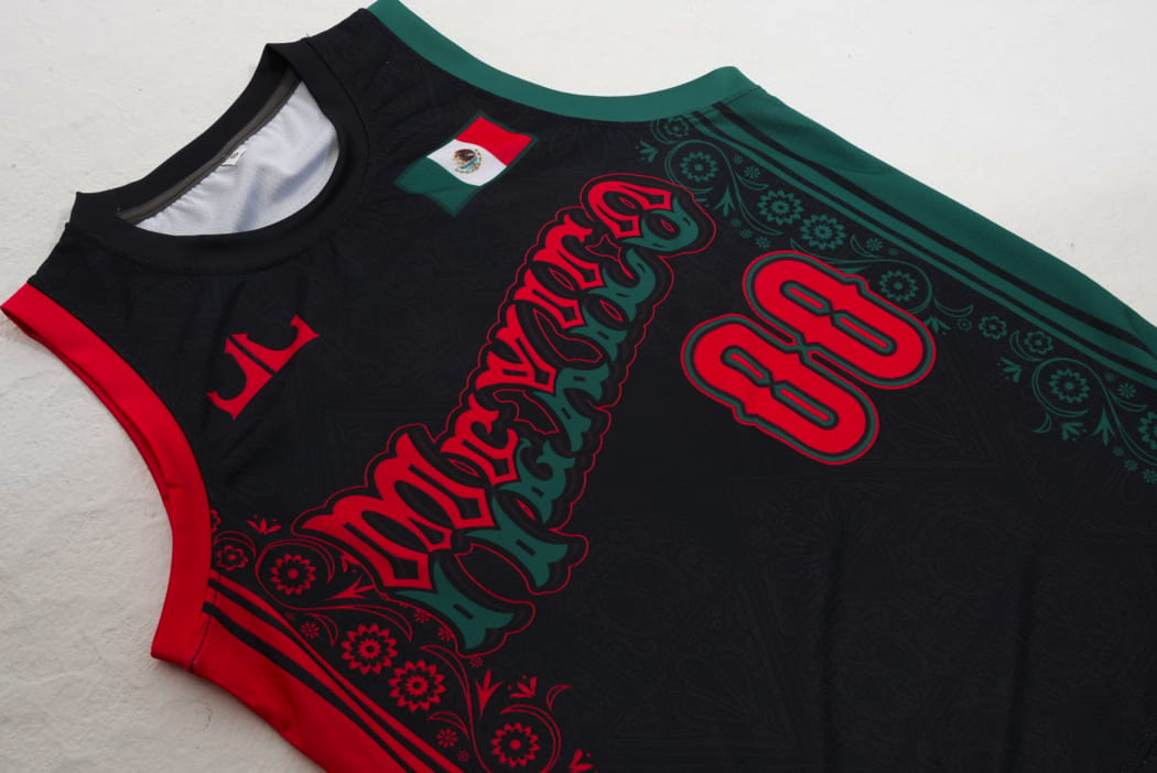 Mexico Custom Basketball Jersey