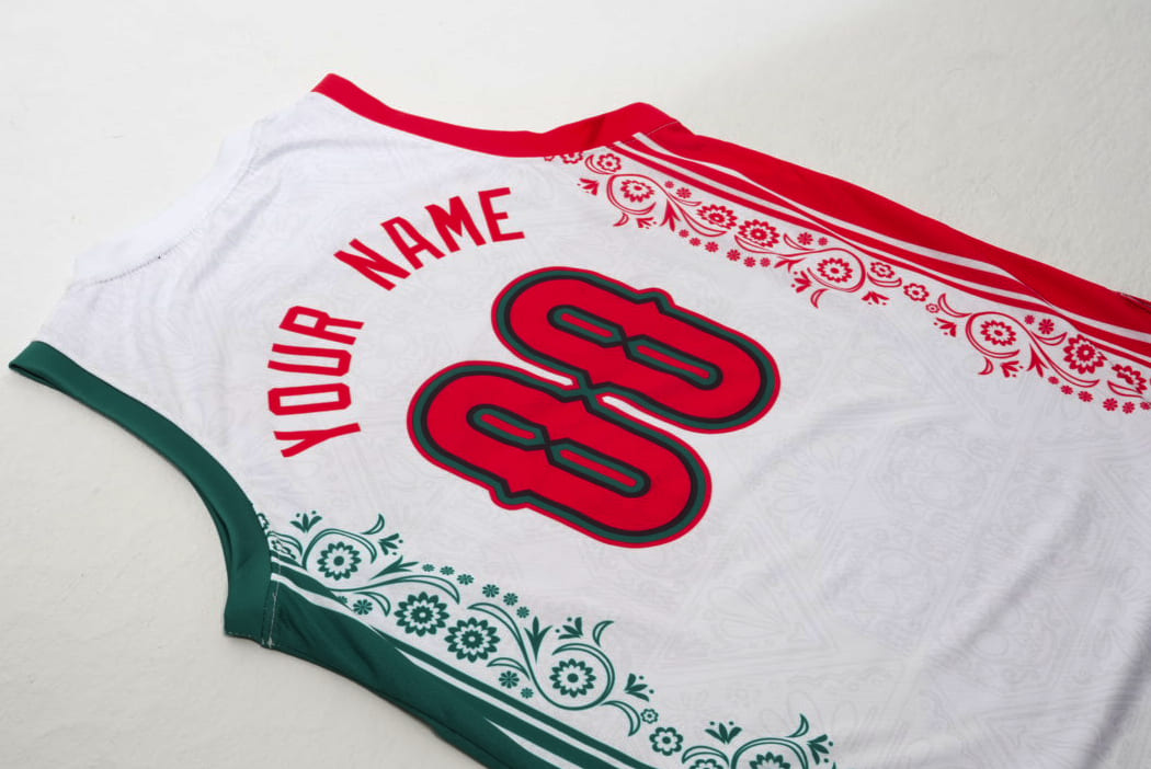 Mexico Custom Basketball Jersey