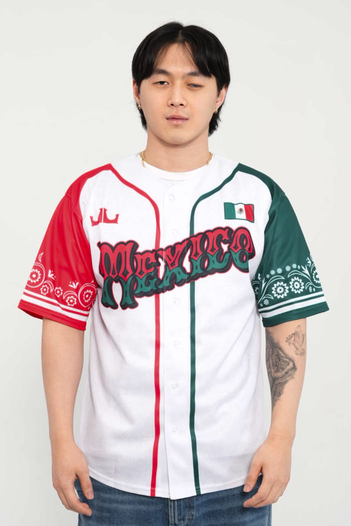 Mexico Custom Baseball Jersey