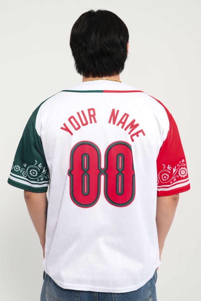 Mexico Custom Baseball Jersey