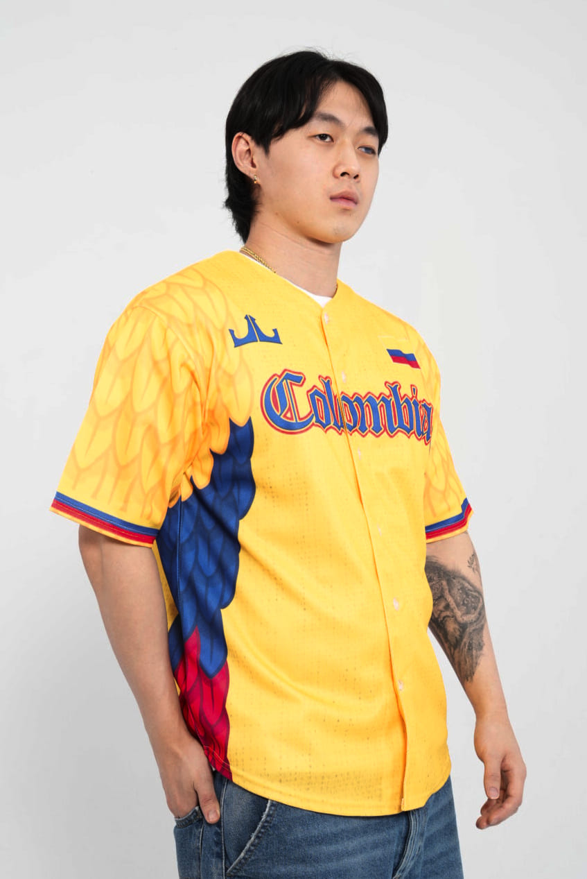 Colombia Custom Baseball Jersey