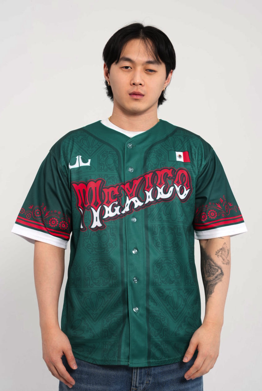 Mexico Custom Baseball Jersey