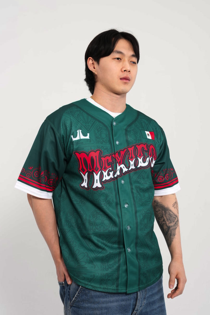 Mexico Custom Baseball Jersey