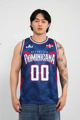 Dominican Republic Custom Basketball Jersey