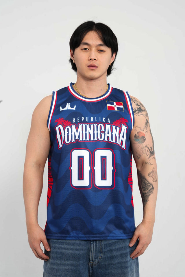 Dominican Republic Custom Basketball Jersey