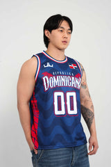 Dominican Republic Custom Basketball Jersey