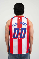 Puerto Rico 'Boricua' Custom Basketball Jersey