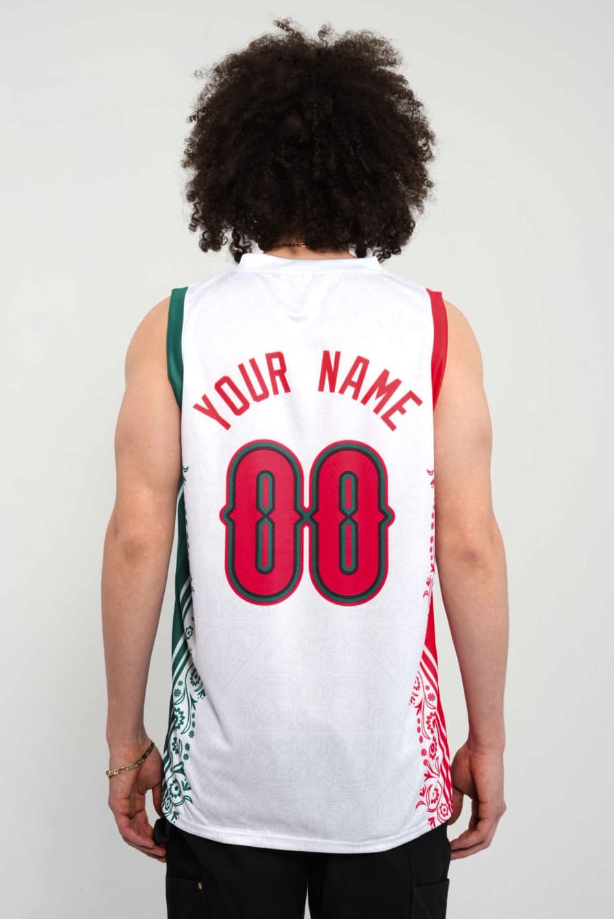 Mexico Custom Basketball Jersey