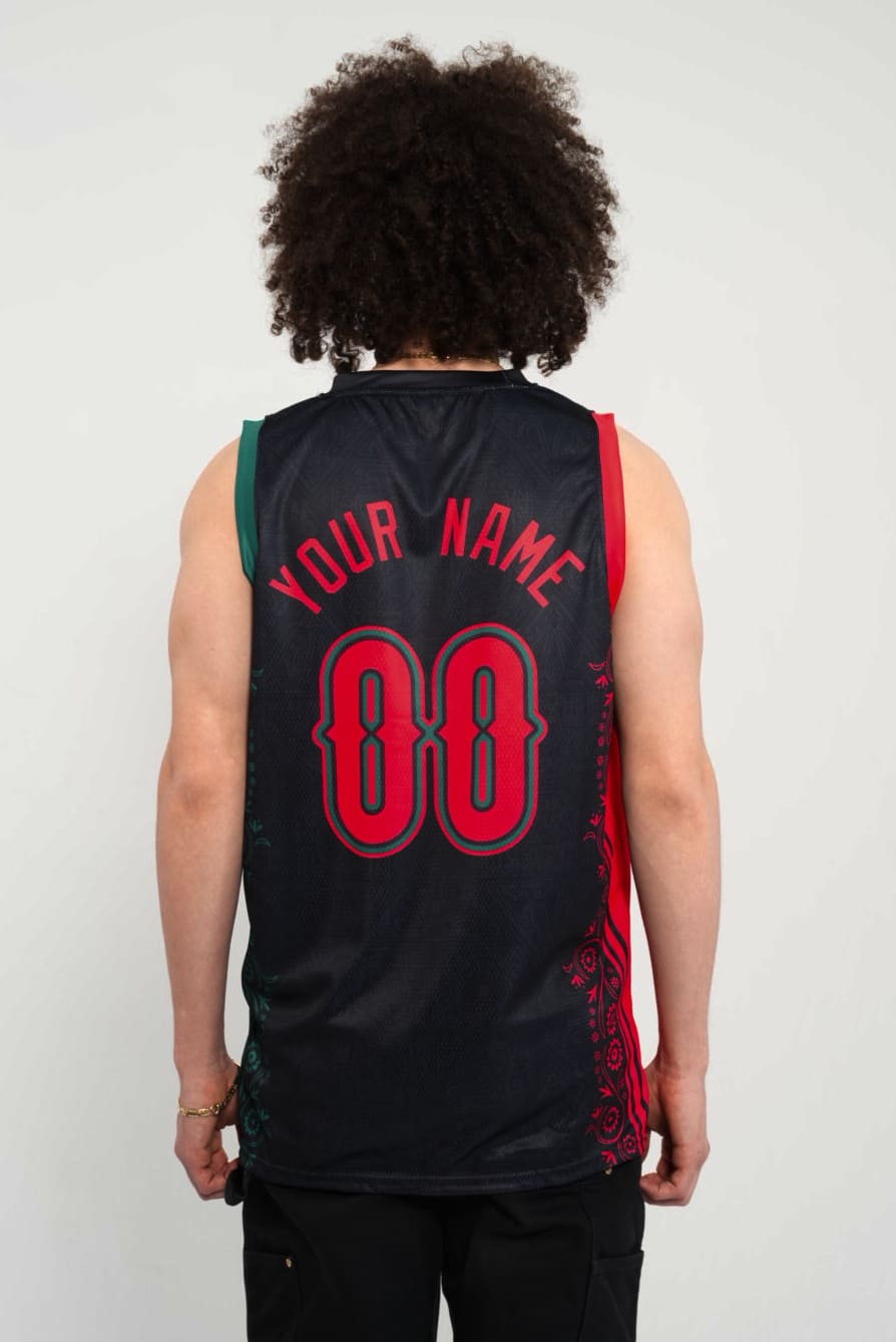 Mexico Custom Basketball Jersey