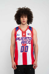 Puerto Rico Custom Basketball Jersey