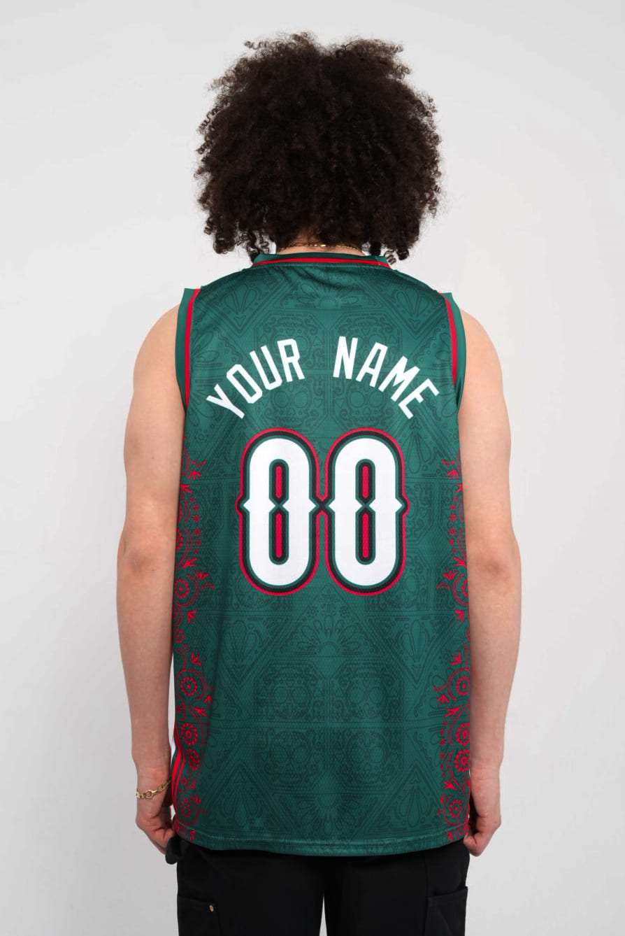 Mexico Custom Basketball Jersey