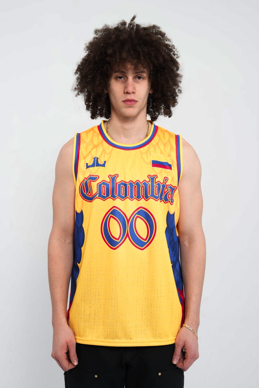 Colombia Custom Basketball Jersey