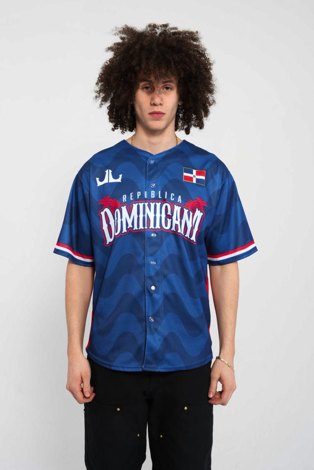 Dominican Republic Custom Baseball Jersey