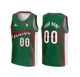 Mexico Custom Basketball Jersey