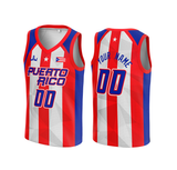 Puerto Rico Custom Basketball Jersey